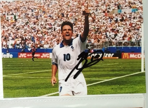 Autografo roberto baggio foto - roberto,